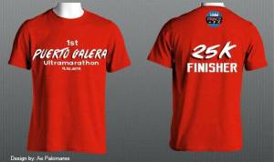 1st Puerto Galera 25k shirt