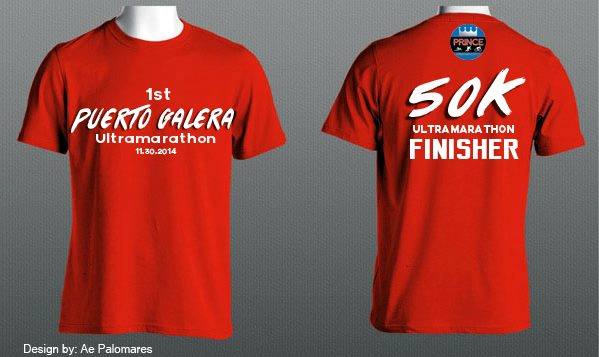 1st Puerto Galera 50k shirt